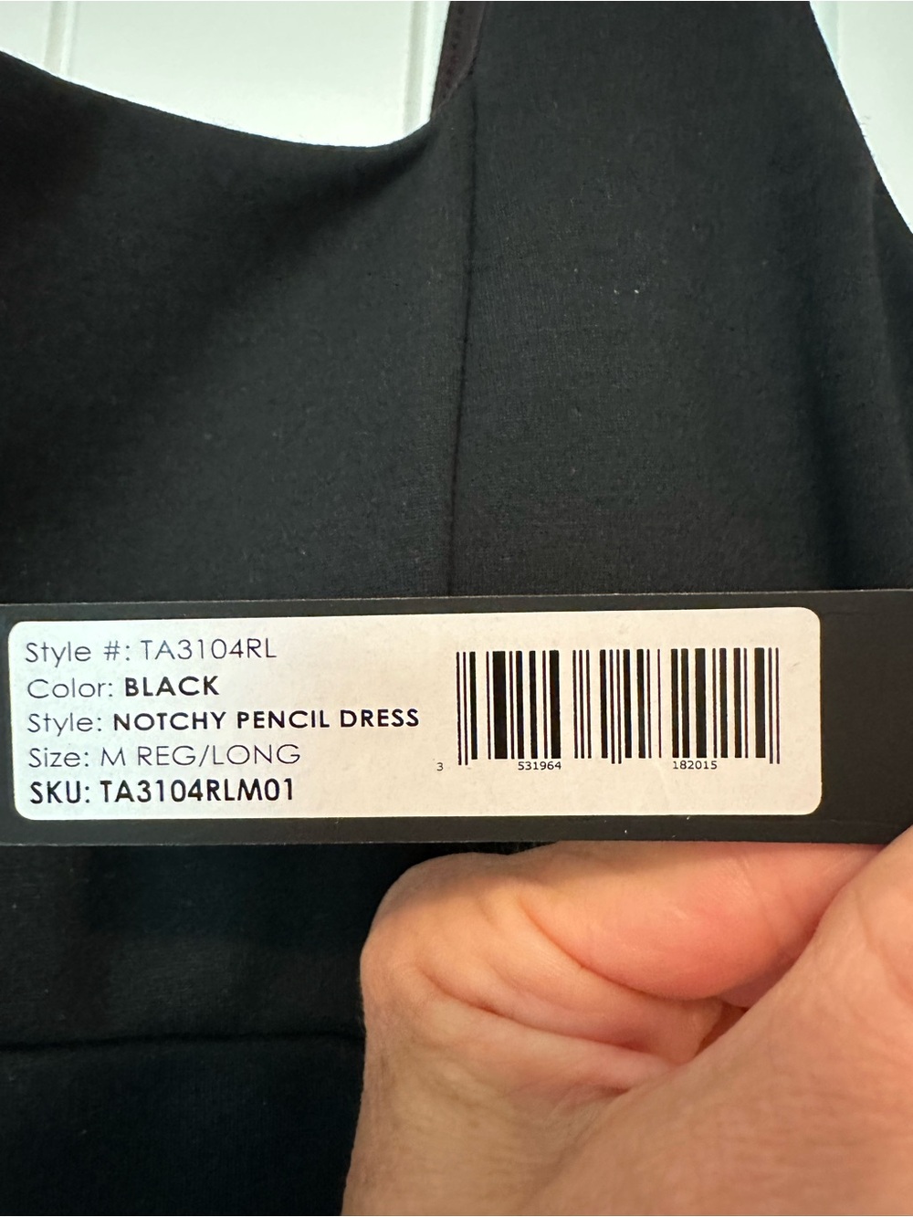 NWT TA3 Squarey Black
Shapewear Pencil Dress Size - Picture 7 of 7